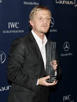 Regisseur Sönke Wortmann (Deutschland) ausgezeichnet mit dem Laureus Preis als Medienperson des Jahres 2006 Fußball Herren Laureus Medienpreis Deutschland 2006, Einzelbild München Fußball Herren Laureus Medienpreis Deutschland 2006, Einzelbild München