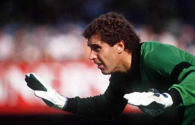 Torwart Peter Shilton (Derby) -  Fußball Herren English First Division 1989 1990, One, 1. Englische Liga, Derby County Einzelbild Derby Fußball Herren English First Division 1989 1990, One, 1. Englische Liga, Derby County Einzelbild Derby