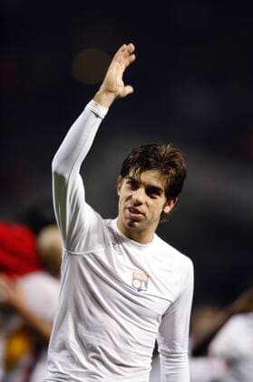 Juninho (Lyon) - Schlußjubel -  (pan17855) Fußball Herren Ligue 1 2006 2007, 1. Französische Liga, Olympique Lyonnais, OL Einzelbild Lens Fußball Herren Ligue 1 2006 2007, 1. Französische Liga, Olympique Lyonnais, OL Einzelbild Lens  