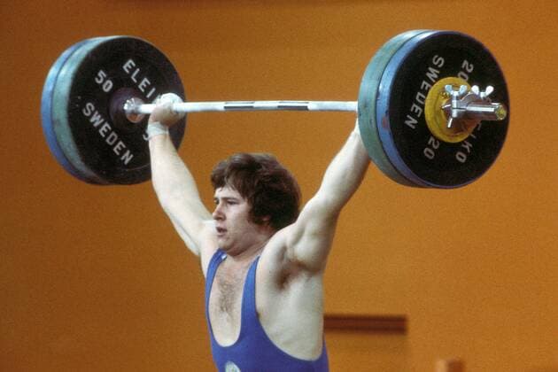 Valentin Khristov (Bulgarien) - Reißen Gewichtheben OS Sommer Herren Olympische Spiele 1976, Sommerspiele, Schwergewicht, Vdia Einzelbild Montreal Gewichtheben OS Sommer Herren Olympische Spiele 1976, Sommerspiele, Schwergewicht, Vdia Einzelbild Montreal