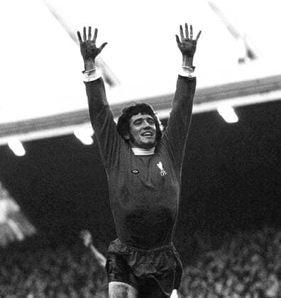 Kevin Keegan (Liverpool) - Torjubel -  Fußball EC 3 Herren UEFA Pokal 1972 1973, Cup, FC Liverpool, Vneg, Vsw Einzelbild Finale, Endspiel, Europacup, Europapokal Liverpool Freude, Fußball EC 3 Herren UEFA Pokal 1972 1973, Cup, FC Liverpool, Vneg, Vsw Einzelbild Finale, Endspiel, Europacup, Europapokal Liverpool Freude,