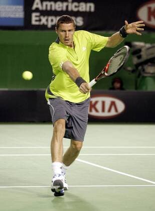 Marat Safin (Rußland) Tennis Herren Australian Open 2007, Grand Slam, ATP Tour Einzelbild Melbourne Dynamik, Tennis Herren Australian Open 2007, Grand Slam, ATP Tour Einzelbild Melbourne Dynamik,