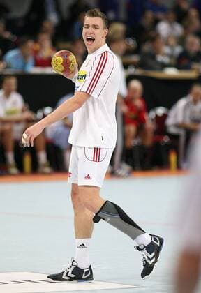 Filip Jicha (Tschechien) am Ball Handball WM Herren WM 2007, Länderspiel, Nationalteam, Nationaltrikot, Gruppe D Einzelbild Bremen Handball WM Herren WM 2007, Länderspiel, Nationalteam, Nationaltrikot, Gruppe D Einzelbild Bremen