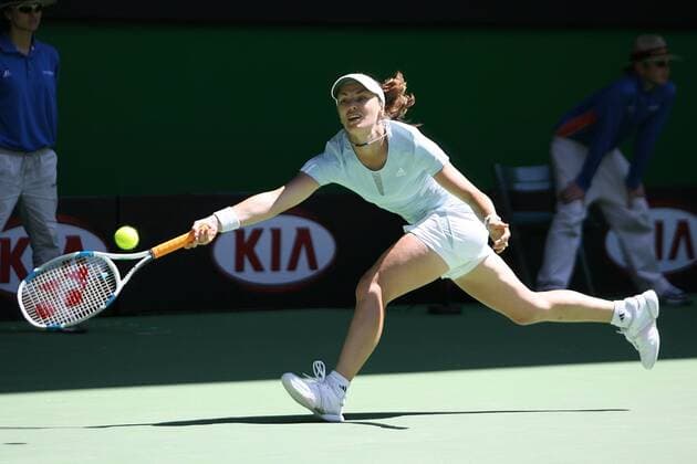 Martina Hingis (Schweiz) Tennis Damen Australian Open 2007, Grand Slam, WTA Tour Einzelbild Melbourne Dynamik, Tennis Damen Australian Open 2007, Grand Slam, WTA Tour Einzelbild Melbourne Dynamik,