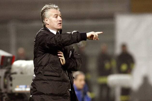 Trainer Didier Deschamps (Juventus Turin) gibt die Richtung an -  Fußball Herren Serie B 2006 2007, 2. Italienische Liga, Juventus Turin, Juve Einzelbild Modena Fußball Herren Serie B 2006 2007, 2. Italienische Liga, Juventus Turin, Juve Einzelbild Modena