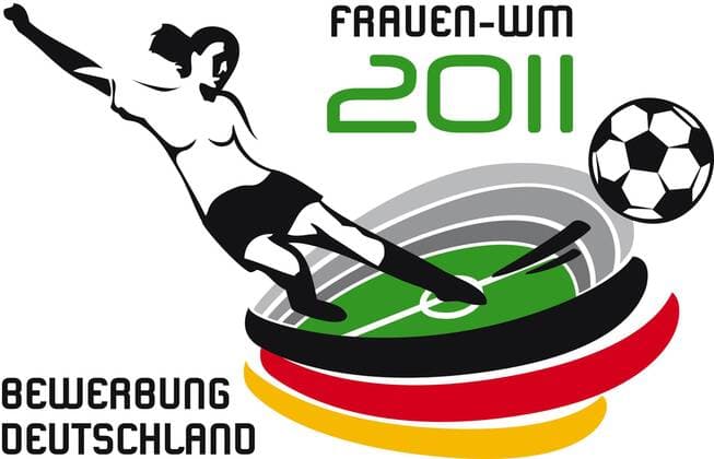 Bewerbung um die Frauenweltmeisterschaft 2011: Das mögliche WM Logo Fußball WM Damen Bewerbung 2007 zur Frauenfußballweltmeisterschaft 2011, Deutscher Fußballbund, bewerben, Ausrichter Einzelbild Berlin Fußball WM Damen Bewerbung 2007 zur Frauenfußballweltmeisterschaft 2011, Deutscher Fußballbund, bewerben, Ausrichter Einzelbild Berlin
