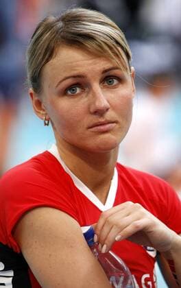 Anna Swietonska (Dresdner SC) Volleyball 1. BL Damen Pokalfinale 2006 2007, Pokal, Pokalspiel, Finale, Endspiel, Pokalendspiel o0 DVV Porträt Halle Westfalen Enttäuschung, Volleyball 1. BL Damen Pokalfinale 2006 2007, Pokal, Pokalspiel, Finale, Endspiel, Pokalendspiel o0 DVV Porträt Halle Westfalen Enttäuschung,