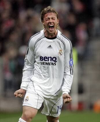 Guti (Real Madrid) enttäuscht Fußball EC 1 Herren Champions League 2006 2007, Real Madrid CF Einzelbild München Enttäuschung, Verzweiflung, Fußball EC 1 Herren Champions League 2006 2007, Real Madrid CF Einzelbild München Enttäuschung, Verzweiflung,