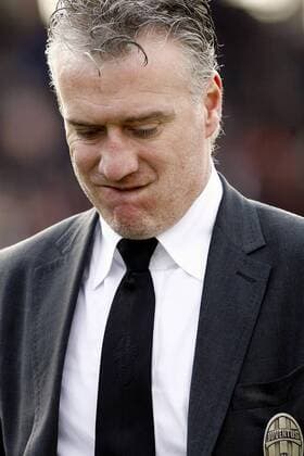Trainer Didier Deschamps (Juventus Turin) enttäuscht -  Fußball Herren Serie B 2006 2007, 2. Italienische Liga, Juventus Turin, Juve Porträt Brescia Enttäuschung, Fußball Herren Serie B 2006 2007, 2. Italienische Liga, Juventus Turin, Juve Porträt Brescia Enttäuschung,