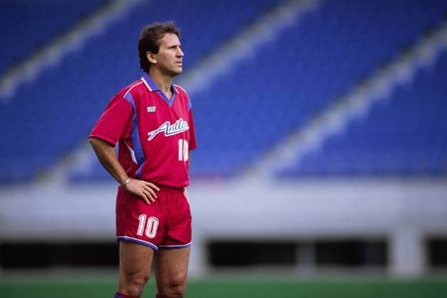 Zico (Kashima Antlers) -  (2006062018054416) Fußball Herren J League 1993, JLeague, Kashima Antlers, Training, Fotoshooting, Vdia Einzelbild Ibaraki Fußball Herren J League 1993, JLeague, Kashima Antlers, Training, Fotoshooting, Vdia Einzelbild Ibaraki