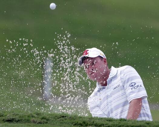 Joe Durant (USA) - Bunkerspiel - (Icon5340008) Golf Herren WGC CA World Championship 2007, PGA Tour Einzelbild Miami Golf Herren WGC CA World Championship 2007, PGA Tour Einzelbild Miami EDITORIAL USE ONLY