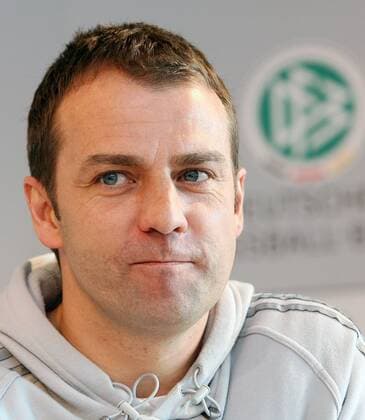 Co Trainer Hans Dieter Flick (Deutschland) während der Pressekonferenz Fußball Länderspiel Herren Nationalmannschaft 2007, Pressekonferenz, Pressetermin, Vdig Porträt Düsseldorf Fußball Länderspiel Herren Nationalmannschaft 2007, Pressekonferenz, Pressetermin, Vdig Porträt Düsseldorf