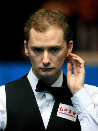 Graeme Dott (Schottland) nachdenklich -  (IMCpau12325807) Billard Herren China Open 2007, Snooker Porträt Peking Billard Herren China Open 2007, Snooker Porträt Peking