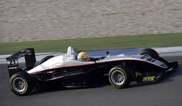 Cyndie Allemann (Schweiz Manor Motorsport) in ihrem Boliden Motorsport Damen Formel 3 Euro Series 2007, Euroseries, F3, F, Test, Tests, Testfahrt, Testfahrten Einzelbild Hockenheimring Hockenheim Motorsport Damen Formel 3 Euro Series 2007, Euroseries, F3, F, Test, Tests, Testfahrt, Testfahrten Einzelbild Hockenheimring Hockenheim