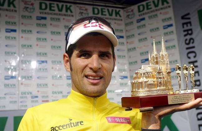 Juan Jose Haedo (Argentinien CSC) gewinnt Rund um Köln 2007 Radsport Herren 92. Rund um Köln 2007, Straßenradsport, Straße, Rad Porträt Köln Radsport Herren 92. Rund um Köln 2007, Straßenradsport, Straße, Rad Porträt Köln