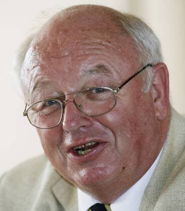 Walter Knapper (Deutschland), Turnierdirektor der ATP Masters am Hamburger Rothenbaum, während der Pressekonferenz Tennis Herren Masters Series Hamburg 2007, Am Rothenbaum, ATP Tour, Pressetermin Porträt Hamburg Tennis Herren Masters Series Hamburg 2007, Am Rothenbaum, ATP Tour, Pressetermin Porträt Hamburg