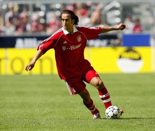 Ali Karimi (Bayern) am Ball Fußball 1. BL Herren Saison 2006 2007, FC Bayern München Einzelbild München Dynamik, Fußball 1. BL Herren Saison 2006 2007, FC Bayern München Einzelbild München Dynamik,