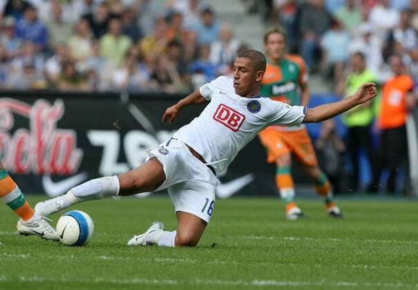 Ashkan Dejagah (Hertha) Fußball 1. BL Herren Saison 2006 2007, Hertha BSC Berlin Gruppe Berlin Dynamik, Fußball 1. BL Herren Saison 2006 2007, Hertha BSC Berlin Gruppe Berlin Dynamik,