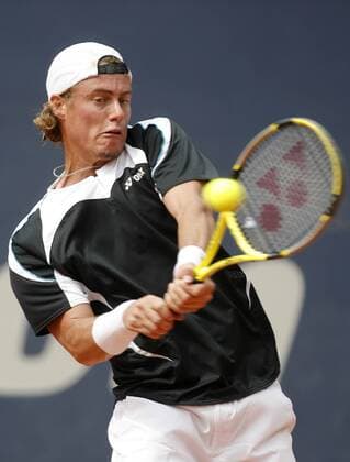 Lleyton Hewitt (Australien) Tennis Herren Masters Series 2007, ATP Tour, Am Hamburger Rothenbaum Einzelbild Hamburg Dynamik Tennis Herren Masters Series 2007, ATP Tour, Am Hamburger Rothenbaum Einzelbild Hamburg Dynamik