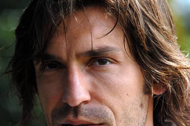 Andrea Pirlo (AC Mailand) - Fußball Herren Serie A 2006 2007, 1. Italienische Liga, Fotoshooting, Milan, Vdig Porträt Mailand Fußball Herren Serie A 2006 2007, 1. Italienische Liga, Fotoshooting, Milan, Vdig Porträt Mailand