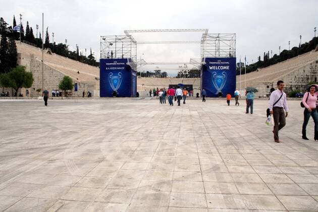 UEFA Champions Festival im antiken Olympiastadion in Athen Fußball EC 1 Herren Vorschau Champions League Finale 2006 2007, Endspiel, Festival Totale Athen Fußball EC 1 Herren Vorschau Champions League Finale 2006 2007, Endspiel, Festival Totale Athen