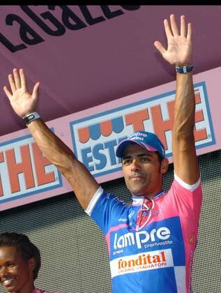 Danilo Napolitano (Italien Lampre) gewinnt die 9. Etappe der Giro d Italia 2007 -  Radsport Herren Giro d Italia 2007, dItalia, Straßenradsport, Straße, Rad, ProTour Einzelbild 9.Etappe: Reggio Nell Emilia - Lido di Camaiore Radsport Herren Giro d Italia 2007, dItalia, Straßenradsport, Straße, Rad, ProTour Einzelbild 9.Etappe: Reggio Nell Emilia - Lido di Camaiore