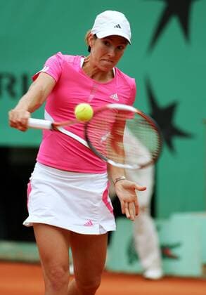 Justine Henin (Belgien) Tennis Damen French Open 2007, WTA Tour, Grand Slam Einzelbild Roland Garros Paris Dynamik, Tennis Damen French Open 2007, WTA Tour, Grand Slam Einzelbild Roland Garros Paris Dynamik,