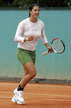 Dominice Ripoll (Deutschland) - Siegesjubel Tennis Damen French Open 2007, Grand Slam, WTA Tour, Junior, Juniorin, Junioren, Juniorinnen, Nachwuchs Einzelbild Roland Garros Paris Freude, Tennis Damen French Open 2007, Grand Slam, WTA Tour, Junior, Juniorin, Junioren, Juniorinnen, Nachwuchs Einzelbild Roland Garros Paris Freude,