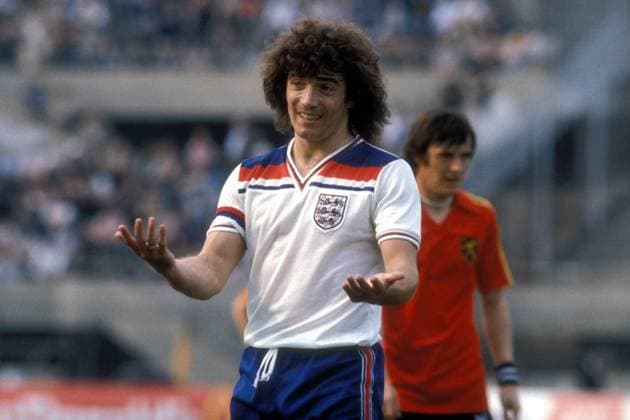 Kevin Keegan (England) ratlos Fußball Länderspiel Herren EM 1980, Nationalmannschaft, Nationaltrikot, Gruppe B, Belgien - England 1:1 Einzelbild Turin Fußball Länderspiel Herren EM 1980, Nationalmannschaft, Nationaltrikot, Gruppe B, Belgien - England 1:1 Einzelbild Turin