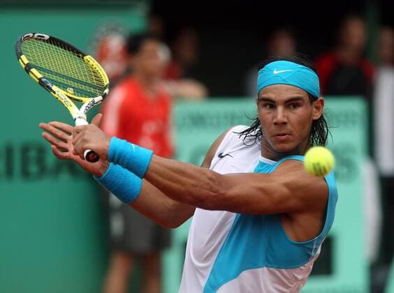 Rafael Nadal (Spanien) Tennis Herren French Open 2007, Grand Slam, ATP Tour Einzelbild Roland Garros Paris Tennis Herren French Open 2007, Grand Slam, ATP Tour Einzelbild Roland Garros Paris