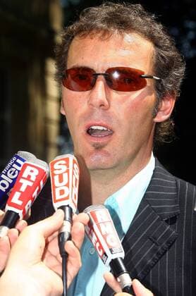 Der neue Trainer Laurent Blanc (Bordeaux) im Interview -  (pan20643) Fußball Herren Ligue 1 2007 2008, 1. Französische Liga, Girondins de Bordeaux, Präsentation, Pressetermin Einzelbild Bordeaux Fußball Herren Ligue 1 2007 2008, 1. Französische Liga, Girondins de Bordeaux, Präsentation, Pressetermin Einzelbild Bordeaux  