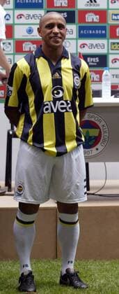 Neuzugang Roberto Carlos (Fenerbahce Istanbul) -  Fußball Herren Süper Lig 2007 2008, 1. Türkische Liga, Fenerbahce Istanbul Einzelbild Istanbul Fußball Herren Süper Lig 2007 2008, 1. Türkische Liga, Fenerbahce Istanbul Einzelbild Istanbul