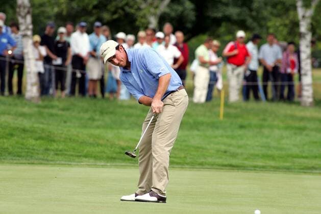 Gonzalo Fernandez Castano (Spanien) - Put Golf Herren BMW International Open 2007, European PGA Tour, Vdig Einzelbild München Eichenried Golf Herren BMW International Open 2007, European PGA Tour, Vdig Einzelbild München Eichenried
