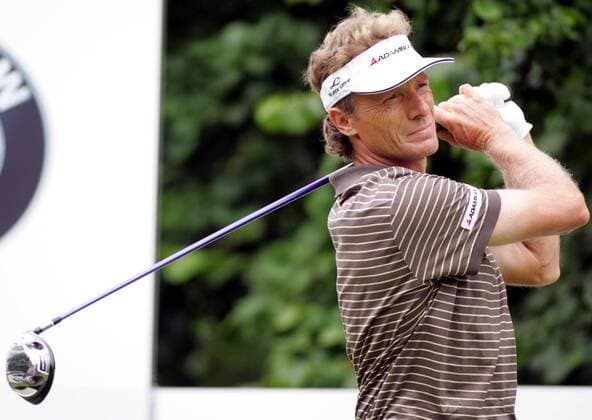 Bernhard Langer (Deutschland) Golf Herren BMW International Open 2007, European PGA Tour, Vdig Einzelbild München Eichenried Skepsis, Nachdenklichkeit, Golf Herren BMW International Open 2007, European PGA Tour, Vdig Einzelbild München Eichenried Skepsis, Nachdenklichkeit,