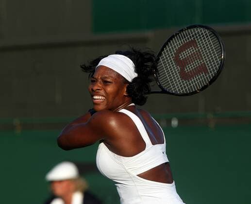 Serena Williams (USA) Tennis Damen All England Championships 2007, Grand Slam, WTA Tour Einzelbild Wimbledon London Tennis Damen All England Championships 2007, Grand Slam, WTA Tour Einzelbild Wimbledon London