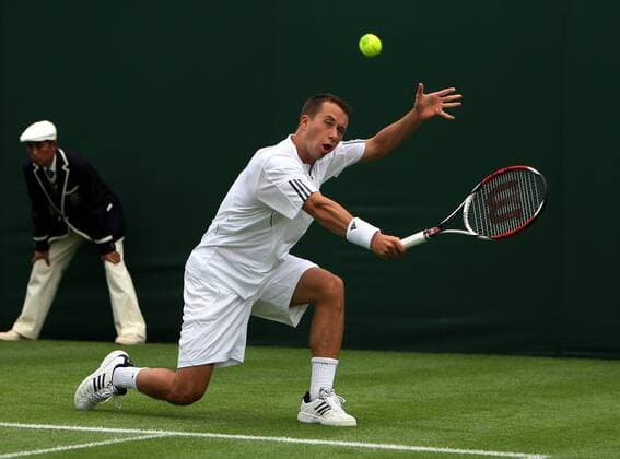 Philipp Kohlschreiber (Deutschland) Tennis Herren All England Championships 2007, Grand Slam, ATP Tour Einzelbild Wimbledon London Tennis Herren All England Championships 2007, Grand Slam, ATP Tour Einzelbild Wimbledon London