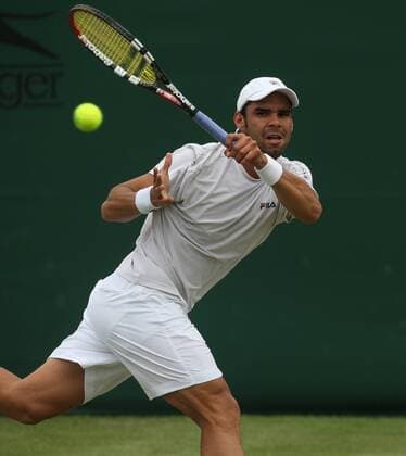 Alejandro Falla (Kolumbien) Tennis Herren All England Championships 2007, Grand Slam, ATP Tour Einzelbild Wimbledon London Dynamik, Tennis Herren All England Championships 2007, Grand Slam, ATP Tour Einzelbild Wimbledon London Dynamik,