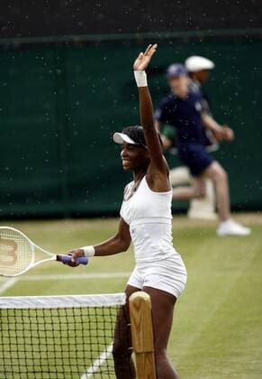 Venus Williams (USA) jubelt Tennis Damen All England Championships 2007, WTA Tour, Grand Slam Einzelbild Wimbledon London Freude, Tennis Damen All England Championships 2007, WTA Tour, Grand Slam Einzelbild Wimbledon London Freude,