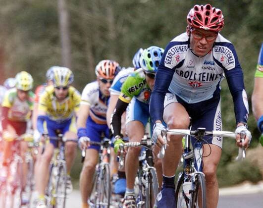 Udo Bölts (Deutschland Gerolsteiner) Radsport Herren Mallorca Rundfahrt 2003, Straßenradsport, Straße, Rad, Trofeo Mallorca Gruppe 1. Etappe: Palma - Palma Radsport Herren Mallorca Rundfahrt 2003, Straßenradsport, Straße, Rad, Trofeo Mallorca Gruppe 1. Etappe: Palma - Palma 