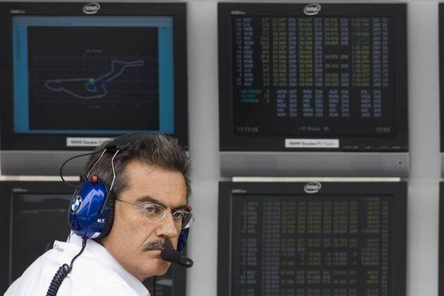 Motorsportchef Dr. Mario Theissen (Deutschland BMW Sauber) Motorsport Grand Prix Herren Großer Preis von Europa 2007, Formel 1 Weltmeisterschaft, F1, F, GP, WM Einzelbild Nürburgring Nürburg Motorsport Grand Prix Herren Großer Preis von Europa 2007, Formel 1 Weltmeisterschaft, F1, F, GP, WM Einzelbild Nürburgring Nürburg