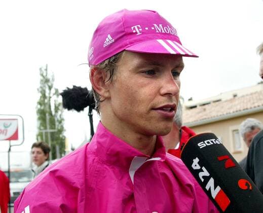 Linus Gerdemann (Deutschland T Mobile) im Interview Radsport Herren Tour de France 2007, ProTour, Straßenradsport, Rad, Straße, Zeitfahren, Einzelzeitfahren, Vdig Porträt 13. Etappe: Albi - Albi Radsport Herren Tour de France 2007, ProTour, Straßenradsport, Rad, Straße, Zeitfahren, Einzelzeitfahren, Vdig Porträt 13. Etappe: Albi - Albi