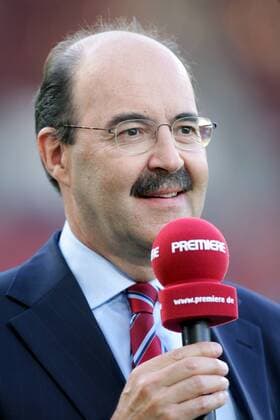 Premiere Moderator Fritz von Thurn Taxis (Deutschland) Fußball 1. BL Herren Ligapokal 2007 2008, Liga Pokal, Cup, Ligacup, Halbfinale, Porträt Stuttgart Fußball 1. BL Herren Ligapokal 2007 2008, Liga Pokal, Cup, Ligacup, Halbfinale, Porträt Stuttgart