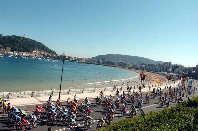 Teilnehmerfeld des Clasica San Sebastian 2007 -  Radsport Herren Clasica San Sebastian 2007, Straßenradsport, Straße, Rad, ProTour Totale Radsport Herren Clasica San Sebastian 2007, Straßenradsport, Straße, Rad, ProTour Totale