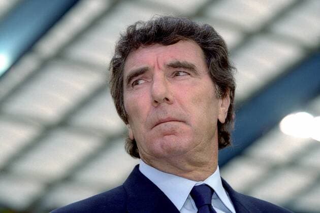 Nationaltrainer Dino Zoff (Italien) Fußball Länderspiel Herren EM 2000, Nationalmannschaft Viertelfinale, Vneg Porträt Brüssel Fußball Länderspiel Herren EM 2000, Nationalmannschaft Viertelfinale, Vneg Porträt Brüssel