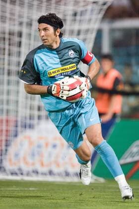 Torwart Gianluigi Buffon (Juventus Turin) -  (2007081311472837) Fußball Herren Serie A 2007 2008, 1. Italienische Liga, Test, Testspiel, Vorbereitung, Saisonvorbereitung, Juve Einzelbild Cesena Dynamik, Fußball Herren Serie A 2007 2008, 1. Italienische Liga, Test, Testspiel, Vorbereitung, Saisonvorbereitung, Juve Einzelbild Cesena Dynamik,