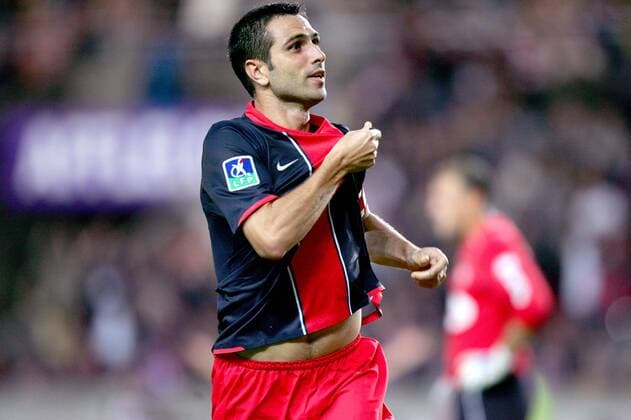 Pauleta (Paris St. Germain) - Torjubel -  (pan21690) Fußball Herren Ligue 1 2007 2008, 1. Französische Liga, FC Paris Saint Germain, PSG Einzelbild Paris Fußball Herren Ligue 1 2007 2008, 1. Französische Liga, FC Paris Saint Germain, PSG Einzelbild Paris  