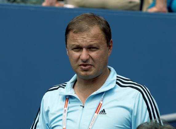 Marian Vajda (Slowakei), Trainer von Novak Djokovic (Serbien), skeptisch Tennis Herren US Open 2007, Grand Slam, ATP Tour Porträt Flushing Meadows New York, NY, N Y Nachdenklichkeit, Skepsis, Tennis Herren US Open 2007, Grand Slam, ATP Tour Porträt Flushing Meadows New York, NY, N Y Nachdenklichkeit, Skepsis,
