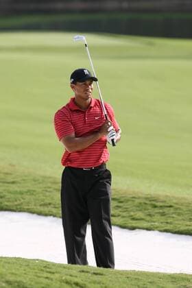 Eldrick Tiger Woods (USA) - (Icon2106324) Golf Herren The Tour Championship 2007, Fed Ex Cup, FedEx, PGA Einzelbild Atlanta Spannung, Golf Herren The Tour Championship 2007, Fed Ex Cup, FedEx, PGA Einzelbild Atlanta Spannung, EDITORIAL USE ONLY