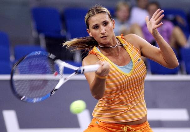 Tatiana Golovin (Frankreich) Tennis Damen Porsche Tennis Grand Prix 2007, WTA Tour Einzelbild Stuttgart Dynamik, Tennis Damen Porsche Tennis Grand Prix 2007, WTA Tour Einzelbild Stuttgart Dynamik,