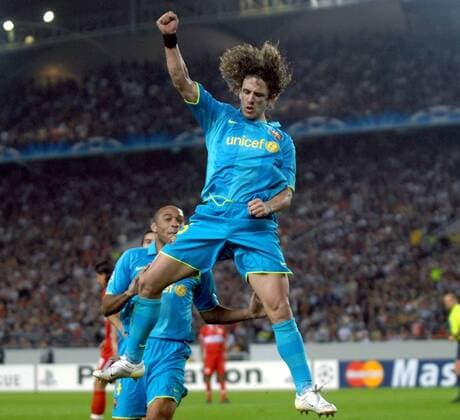 Lionel Messi (FC Barcelona) - Torjubel Fußball EC 1 Herren Champions League 2007 2008, FC Barcelona Einzelbild o0 Barca Stuttgart Freude, Begeisterung, Fußball EC 1 Herren Champions League 2007 2008, FC Barcelona Einzelbild o0 Barca Stuttgart Freude, Begeisterung,
